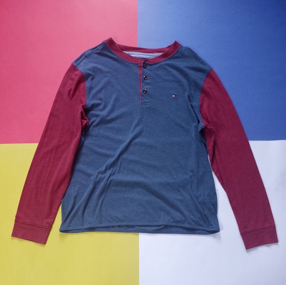 Tommy Hilfiger Essential Colour Block Long Sleeve